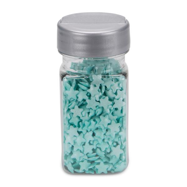 SPRINKLE DECORAZIONI STELLE TURCHESE 40 gr. 1 SPRINKLE DECORAZIONI STELLE TURCHESE 40 gr.