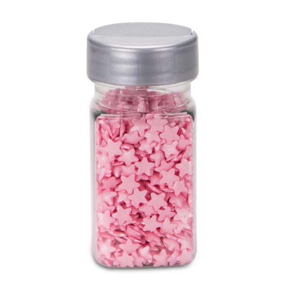 SPRINKLE DECORAZIONI STELLE ROSA 40 gr. 1 SPRINKLE DECORAZIONI STELLE ROSA 40 gr.