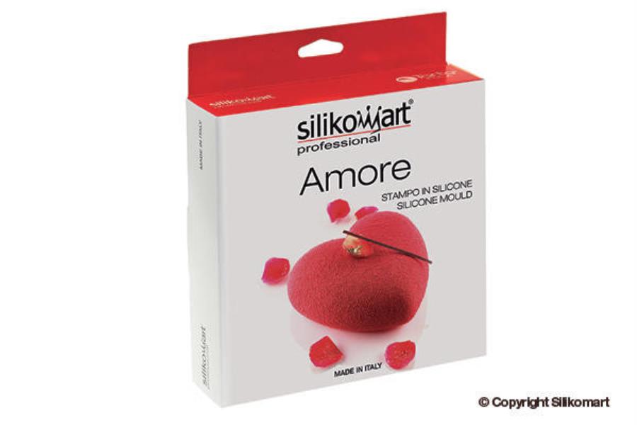 STAMPO SILICONE AMORE 600 ML SILIKOMART 4 STAMPO SILICONE AMORE 600 ML SILIKOMART
