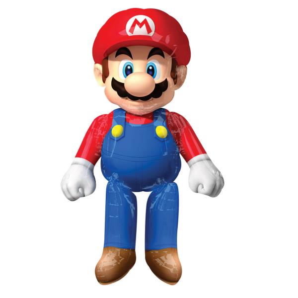 PALLONCINO MYLAR AIR WALKER MARIO BROSS 3 PALLONCINO MYLAR AIR WALKER MARIO BROSS
