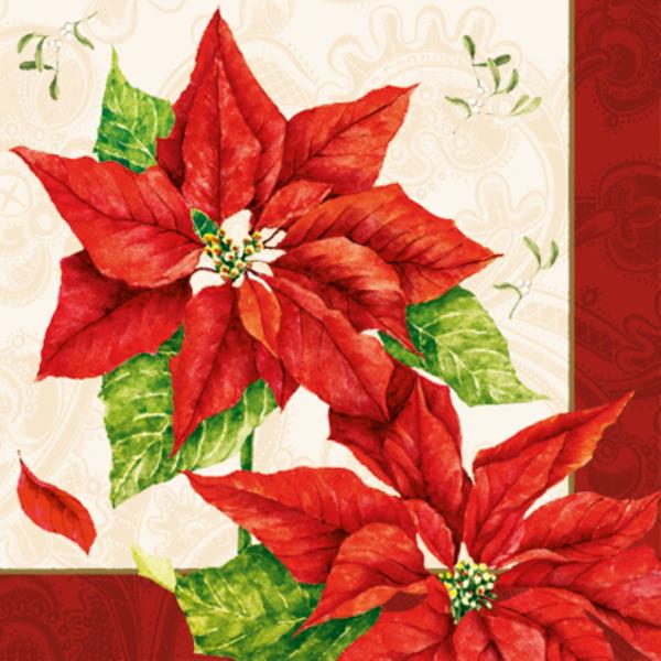 TOVAGLIOLO 25x25 cm. CHRISTMAS TIME pz.20 1 TOVAGLIOLO 25x25 cm. CHRISTMAS TIME pz.20