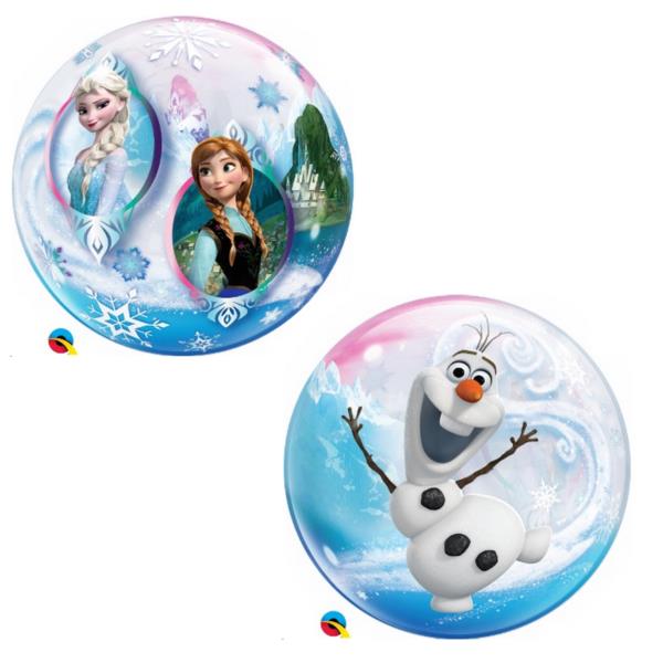 PALLONCINO BUBBLE 22'' FROZEN 3 PALLONCINO BUBBLE 22'' FROZEN