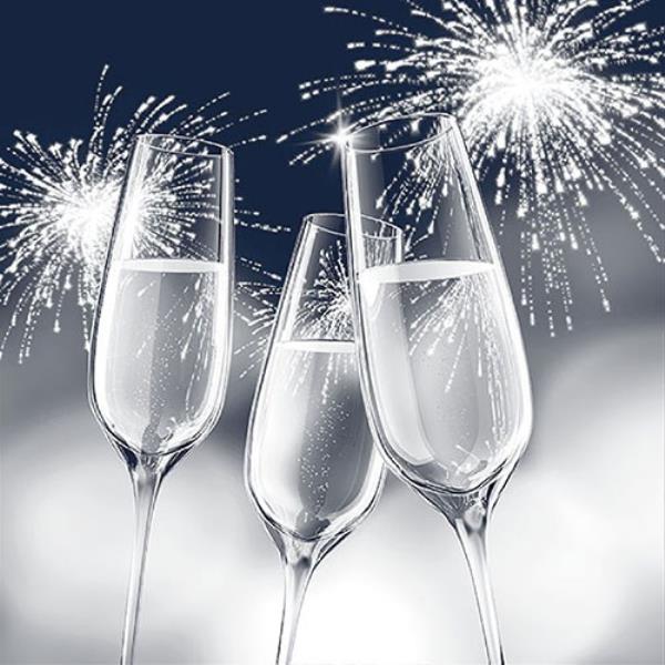TOVAGLIOLO 33x33 cm. CELEBRATION BLUE pz.20 1 TOVAGLIOLO 33x33 cm. CELEBRATION BLUE pz.20
