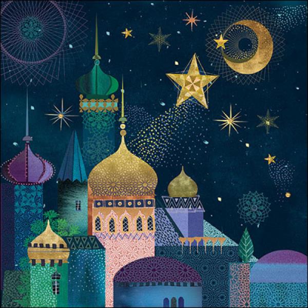 TOVAGLIOLO 33x33 cm. MINARETTES pz.20 1 TOVAGLIOLO 33x33 cm. MINARETTES pz.20