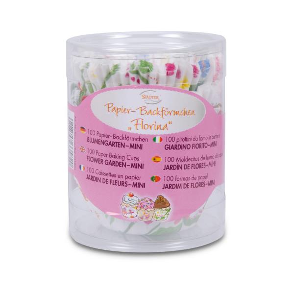 PIROTTINI MUFFIN FLOWE GARDEN DISPONIBILI IN DIVERSE MISURE 5 PIROTTINI MUFFIN FLOWE GARDEN DISPONIBILI IN DIVERSE MISURE