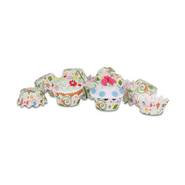 PIROTTINI MUFFIN FLOWE GARDEN DISPONIBILI IN DIVERSE MISURE 3 PIROTTINI MUFFIN FLOWE GARDEN DISPONIBILI IN DIVERSE MISURE