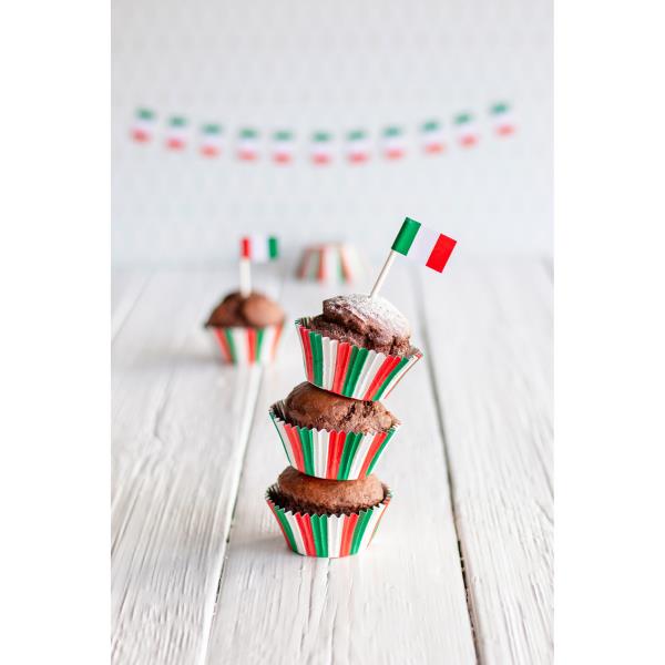 PIROTTINI MUFFIN ITALIA Ø5-7 cm. h.3,5 cm PZ.50 4 PIROTTINI MUFFIN ITALIA Ø5-7 cm. h.3,5 cm PZ.50