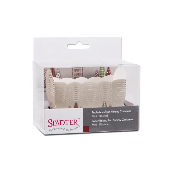 PIROTTINI PLUM CAKE YUMMY CHRISTMAS 7x4x H4 cm PZ.10 2 PIROTTINI PLUM CAKE YUMMY CHRISTMAS 7x4x H4 cm PZ.10