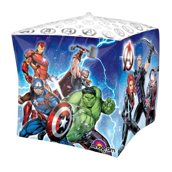 PALLONCINO MYLAR 22'' CUBO AVENGERS NEW 1 PALLONCINO MYLAR 22'' CUBO AVENGERS NEW