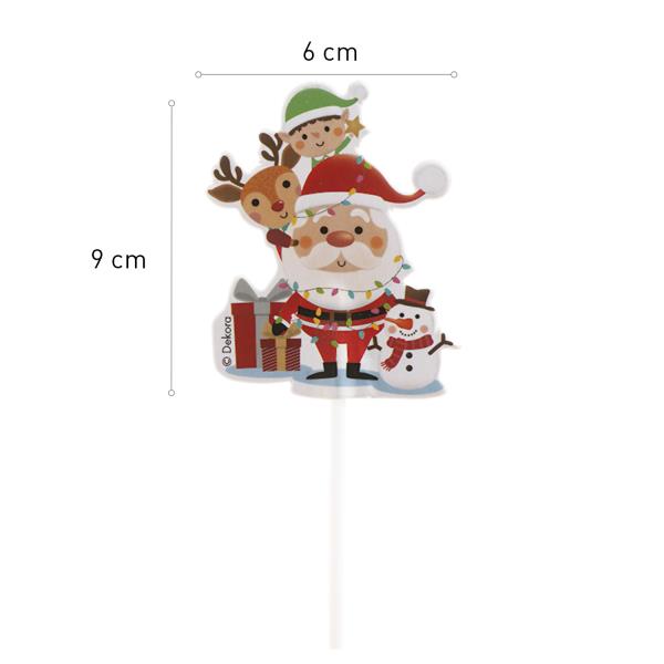 PICK NATALE 2D IN CARTA PLASTIFICATA (Mod.8) PZ.8 2 PICK NATALE 2D IN CARTA PLASTIFICATA (Mod.8) PZ.8