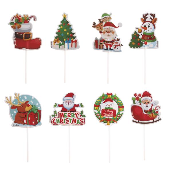 PICK NATALE 2D IN CARTA PLASTIFICATA (Mod.8) PZ.8 1 PICK NATALE 2D IN CARTA PLASTIFICATA (Mod.8) PZ.8
