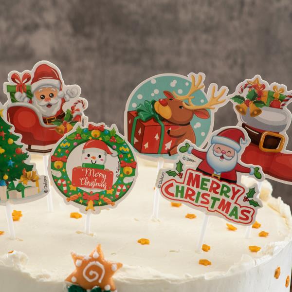 PICK NATALE 2D IN CARTA PLASTIFICATA (Mod.8) PZ.8 4 PICK NATALE 2D IN CARTA PLASTIFICATA (Mod.8) PZ.8
