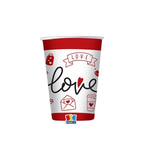 BICCHIERE LOVE pz.6 1 BICCHIERE LOVE pz.6