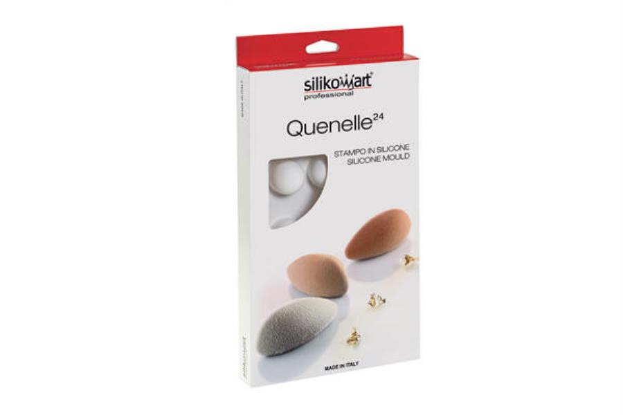 STAMPO SILICONE QUENELLE 24 SILIKOMART pz.1