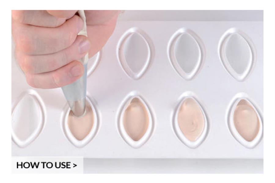 STAMPO SILICONE QUENELLE 24 SILIKOMART pz.1