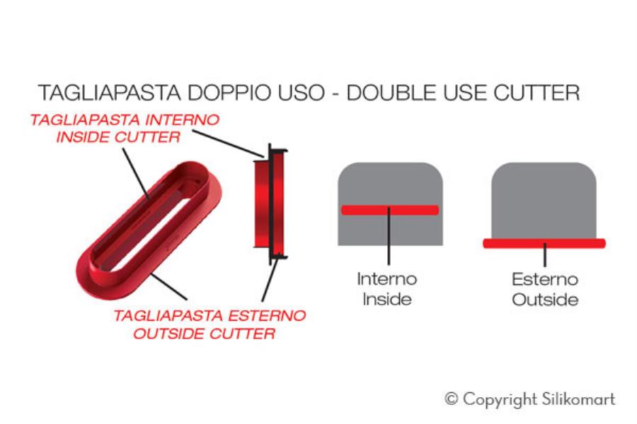 STAMPO SILICONE FASHION E'CLAIR 80 CON VASSOI SILIKOMART 8 STAMPO SILICONE FASHION E'CLAIR 80 CON VASSOI SILIKOMART