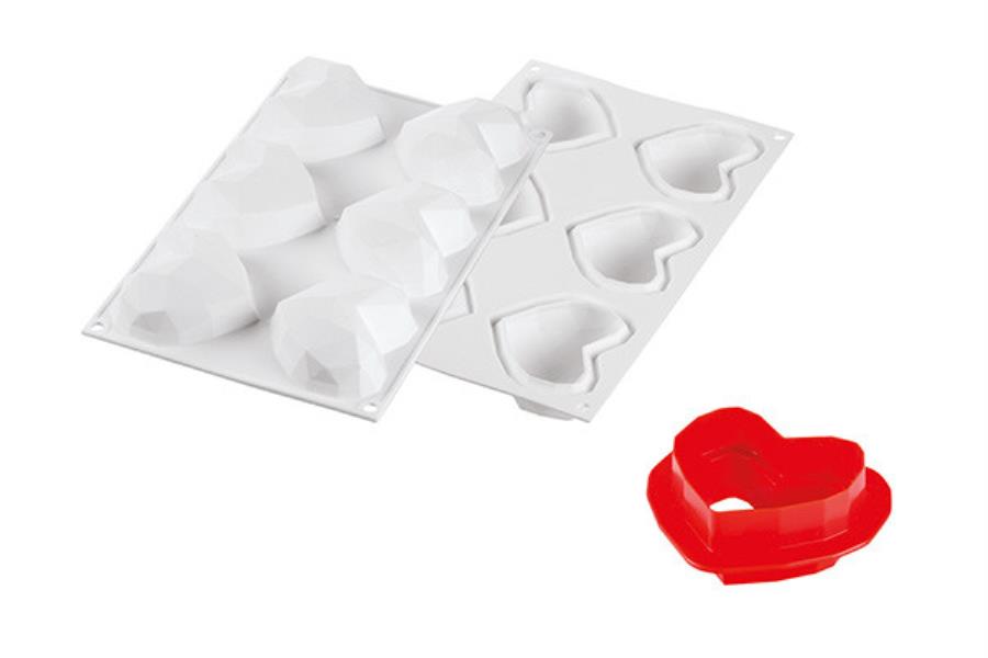STAMPO SILICONE AMORINI ORIGAMI 110 + CUTTER SILIKOMART 1 STAMPO SILICONE AMORINI ORIGAMI 110 + CUTTER SILIKOMART