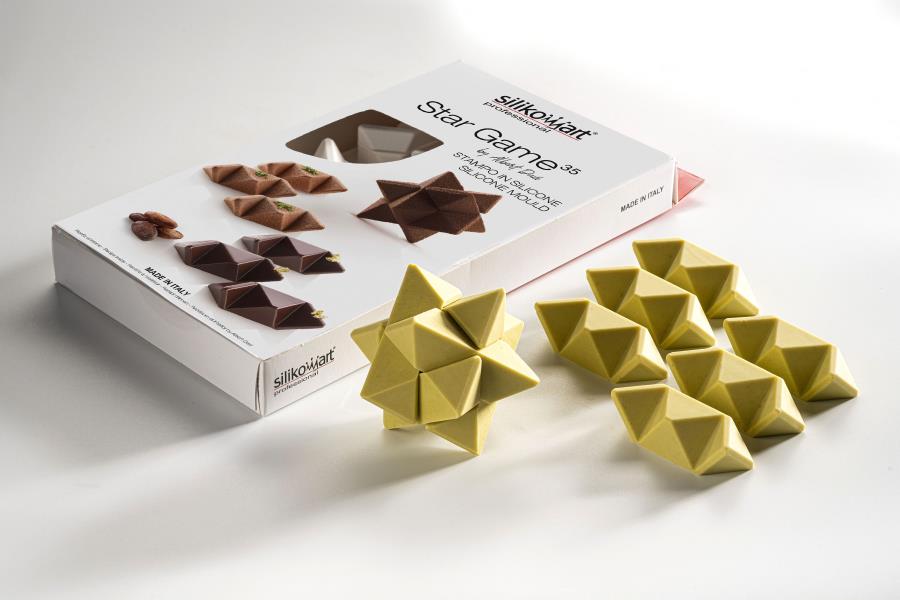 STAMPO SILICONE STAR GAME 35 SILIKOMART