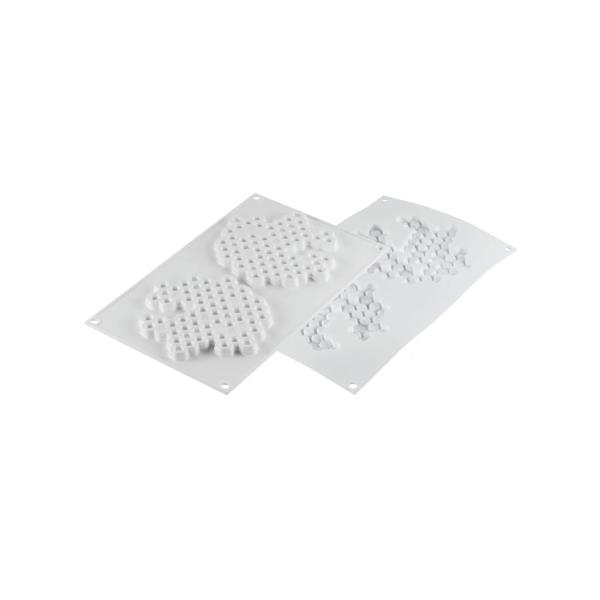 STAMPO SILICONE MIEL 80 N.2 IMPRONTE Ø140 h.10 mm. SILIKOMART