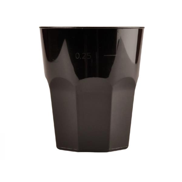 BICCHIERE COKTAIL NERO PZ.20 1 BICCHIERE COKTAIL NERO PZ.20