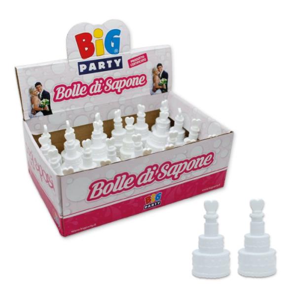 BOLLE DI SAPONE TORTA 1 BOLLE DI SAPONE TORTA