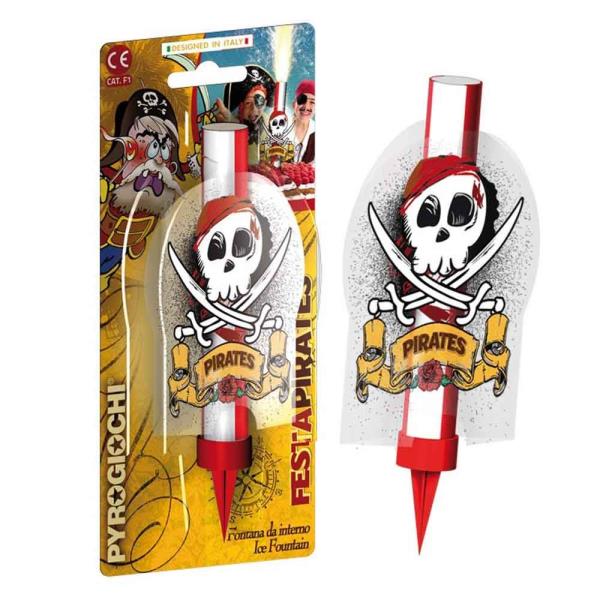 CANDELA MAGIC FLAMBE' FESTA PIRATI PZ.1 1 CANDELA MAGIC FLAMBE' FESTA PIRATI PZ.1