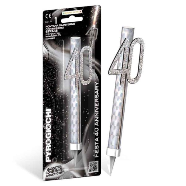 CANDELA MAGIC FLAMBE' FESTA 40 ANNIVERSARY PZ.1 1 CANDELA MAGIC FLAMBE' FESTA 40 ANNIVERSARY PZ.1