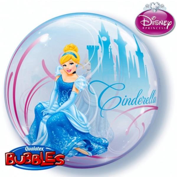 PALLONCINO BUBBLE 22'' PRINCIPESSA CENERENTOLA 1 PALLONCINO BUBBLE 22'' PRINCIPESSA CENERENTOLA