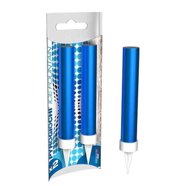 CANDELA MAGIC FLAMBE' FESTA BLU PZ.2 1 CANDELA MAGIC FLAMBE' FESTA BLU PZ.2