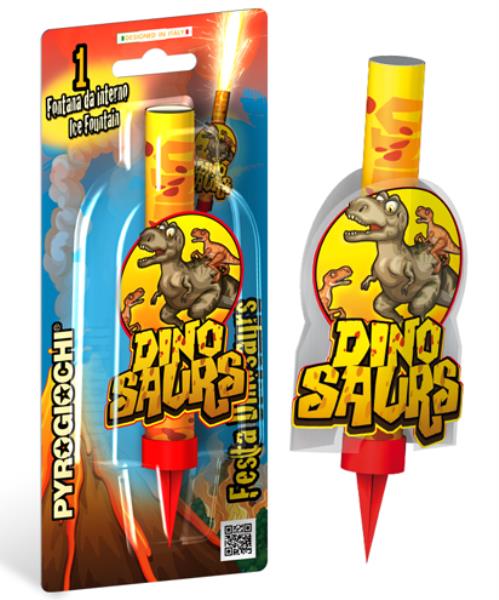 CANDELA MAGIC FLAMBE' FESTA DINOSAURI 1 CANDELA MAGIC FLAMBE' FESTA DINOSAURI