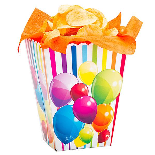 PARTY BOX PALLONCINI 8,5x10xh19 cm PZ.2 1 PARTY BOX PALLONCINI 8,5x10xh19 cm PZ.2
