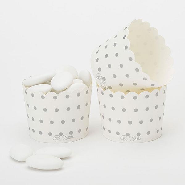 CF.20 PIROTTINI MUFFIN POIS ARGENTO