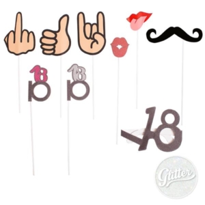 PHOTO BOOTH 18 ANNI GLITTER PZ.9