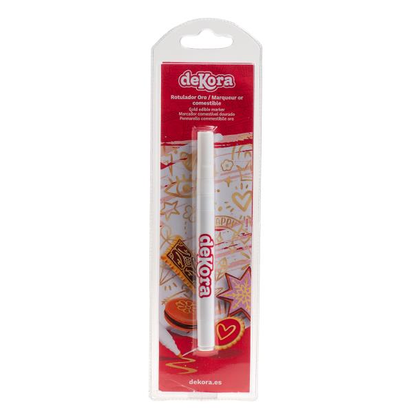 PENNARELLO ALIMENTARE ORO PERLATO SENZA GLUTINE pz.1 2 PENNARELLO ALIMENTARE ORO PERLATO SENZA GLUTINE pz.1