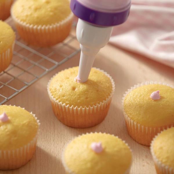 SIRINGA PER DOLCI DI PLASTICA 3 SIRINGA PER DOLCI DI PLASTICA