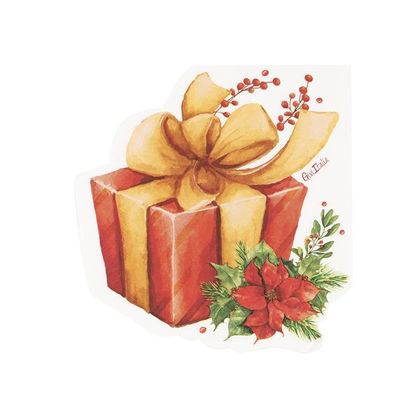 TOVAGLIOLO 33x33 SAGOMATI SOGGETTI NATALIZI PZ.16 1 TOVAGLIOLO 33x33 SAGOMATI SOGGETTI NATALIZI PZ.16
