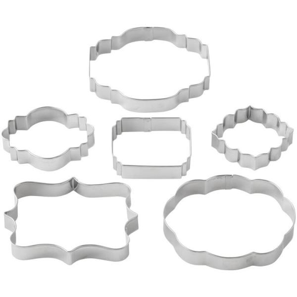 SET 6 TAGLIAPASTA CORNICI CLASSICHE 3 SET 6 TAGLIAPASTA CORNICI CLASSICHE