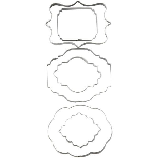 SET 6 TAGLIAPASTA CORNICI CLASSICHE 2 SET 6 TAGLIAPASTA CORNICI CLASSICHE
