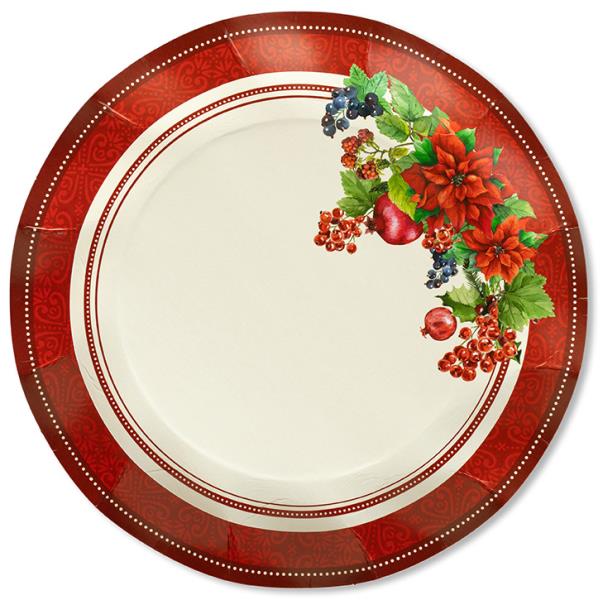 PIATTO PIANO X-MAS FRUIT PZ.8 Ex.Tra.™ 1 PIATTO PIANO X-MAS FRUIT PZ.8 Ex.Tra.™