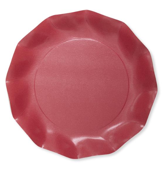 PIATTO PIANO COMPOSTABILE ROSSO Ex.Tra.™ 1 PIATTO PIANO COMPOSTABILE ROSSO Ex.Tra.™