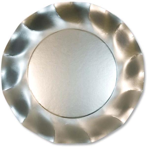 PIATTO PIANO Ø27cm. ARGENTO SATINATO EX.TRA. pz.10 1 PIATTO PIANO Ø27cm. ARGENTO SATINATO EX.TRA. pz.10