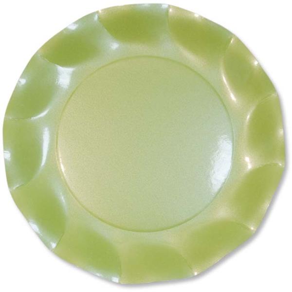 PIATTO PIANO VERDE CHIARO PERLATO EX.TRA.™ 1 PIATTO PIANO VERDE CHIARO PERLATO EX.TRA.™