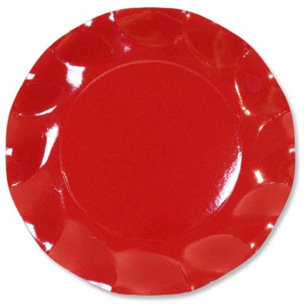 PIATTO PIANO Ø27 cm. ROSSO SCURO EX.TRA.™ pz.8 1 PIATTO PIANO Ø27 cm. ROSSO SCURO EX.TRA.™ pz.8