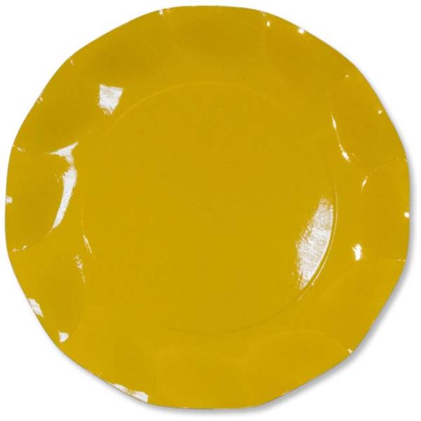 PIATTO PIANO GIALLO EX.TRA. pz.8 1 PIATTO PIANO GIALLO EX.TRA. pz.8