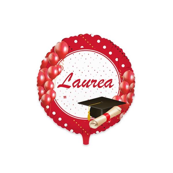 PALLONE MYLAR SUPER SHAPE LAUREA PRESTIGE CM.60