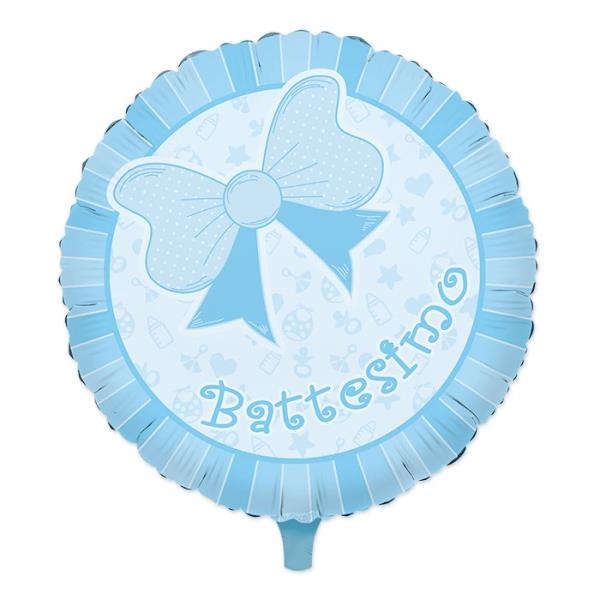 PALLONCINO MYLAR 18'' FIOCCO CELESTE 1 PALLONCINO MYLAR 18'' FIOCCO CELESTE
