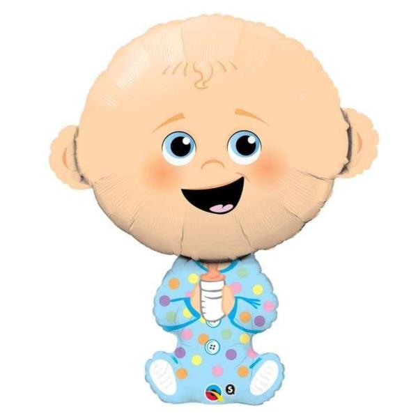 PALLONCINO MYLAR SUPER SHAPE BABY BOY A STAR IS BORN! E' NATA UNA STELLA pz.1 1 PALLONCINO MYLAR SUPER SHAPE BABY BOY A STAR IS BORN! E' NATA UNA STELLA pz.1