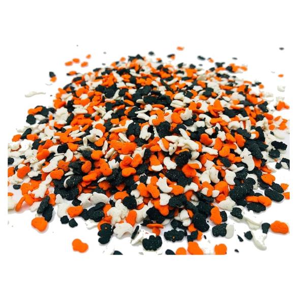 CONFETTINI DI ZUCCHERO MIX HALLOWEEN SENZA GLUTINE GR.100 PZ.1 1 CONFETTINI DI ZUCCHERO MIX HALLOWEEN SENZA GLUTINE GR.100 PZ.1