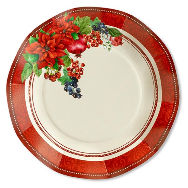 PIATTO DESSERT X-MAS FRUIT PZ.8 Ex.Tra.™ 1 PIATTO DESSERT X-MAS FRUIT PZ.8 Ex.Tra.™