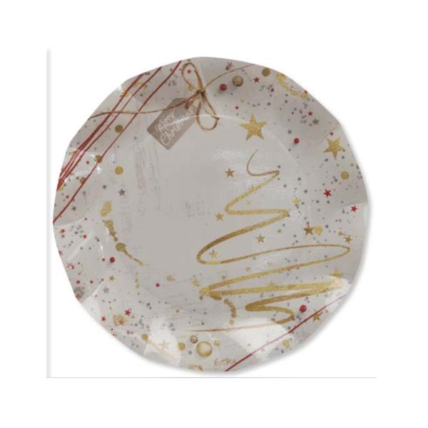 PIATTO DESSERT COMPOSTABILE GOLDEN TREE 1 PIATTO DESSERT COMPOSTABILE GOLDEN TREE